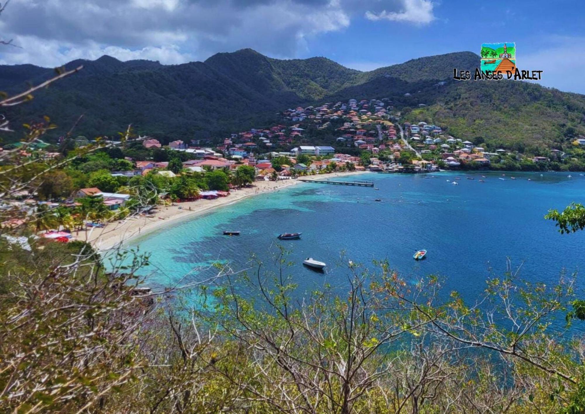 Studio Cocktail-Ch Vue Sur Mer,Plage,Clim Les Anses-d'Arlets Kültér fotó
